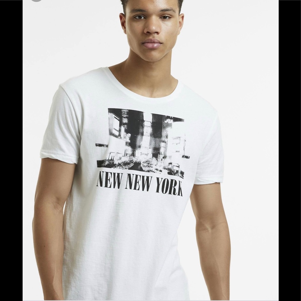 NWT KSUBI NEW NYC SEEING LINES SHORT SLEEVE TEE | SMALL